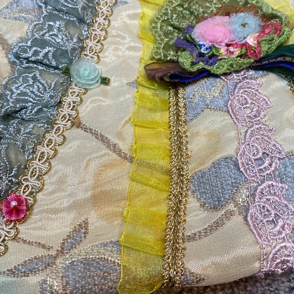 Ziba The Collection Vintage Purse Handbag Kiss Lock Unique - Picture 16 of 16